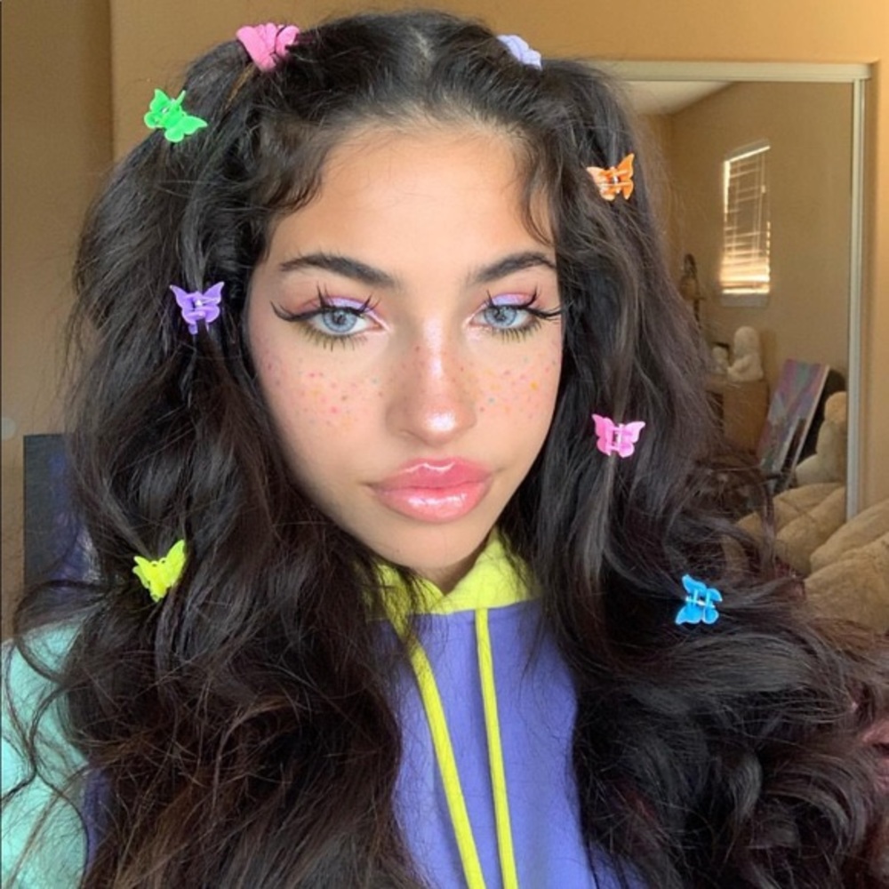 90s Butterfly Clips Pack 20pc